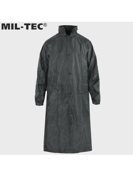 MIL-TEC PŁASZCZ PRZECIWDESZCZOWY SZTORMIAK CZARNY L