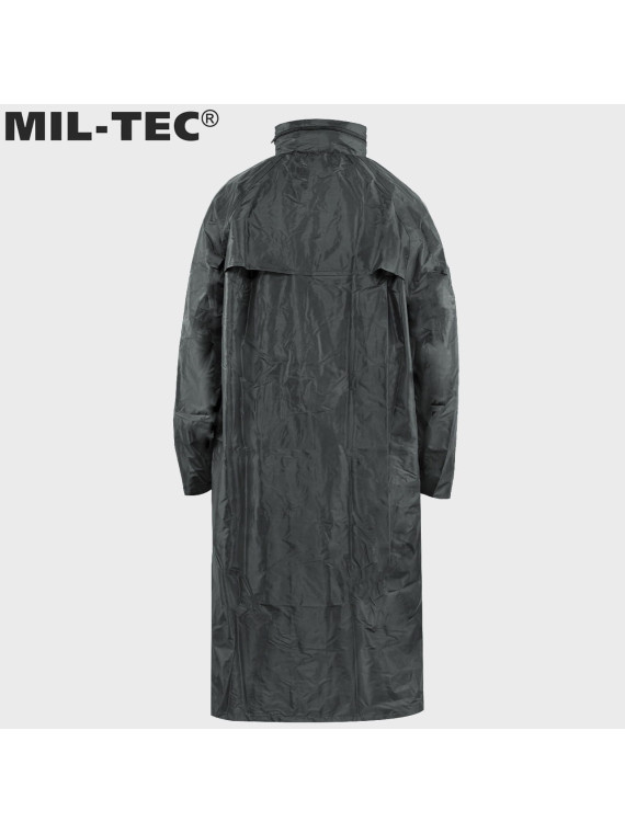 MIL-TEC PŁASZCZ PRZECIWDESZCZOWY SZTORMIAK CZARNY L