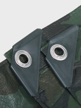MIL-TEC PŁACHTA PLANDEKA TARP SURVIVALOWA 3X2M WOODLAND