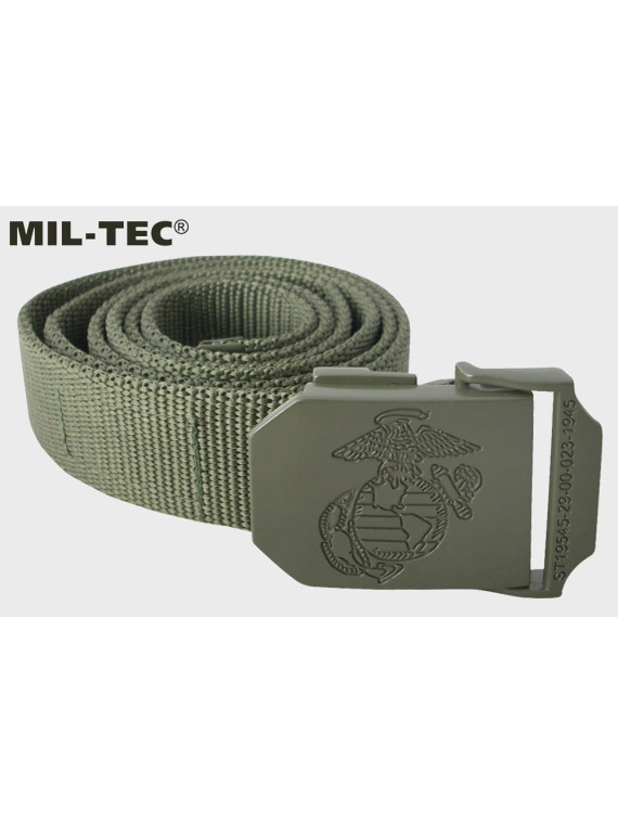 MIL-TEC PAS WOJSKOWY TAKTYCZNY PARCIANY USMC OLIWKOWY