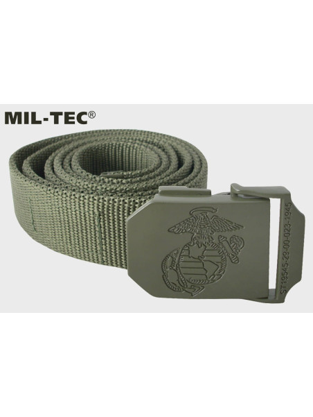 MIL-TEC PAS WOJSKOWY TAKTYCZNY PARCIANY USMC OLIWKOWY
