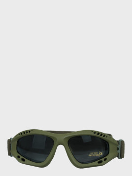 MIL-TEC OKULARY TAKTYCZNE COMMANDO SMOKE UV 400 OLIWKOWE
