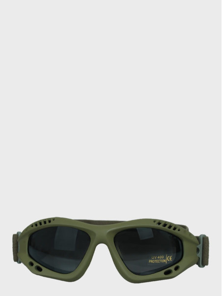 MIL-TEC OKULARY TAKTYCZNE COMMANDO SMOKE UV 400 OLIWKOWE