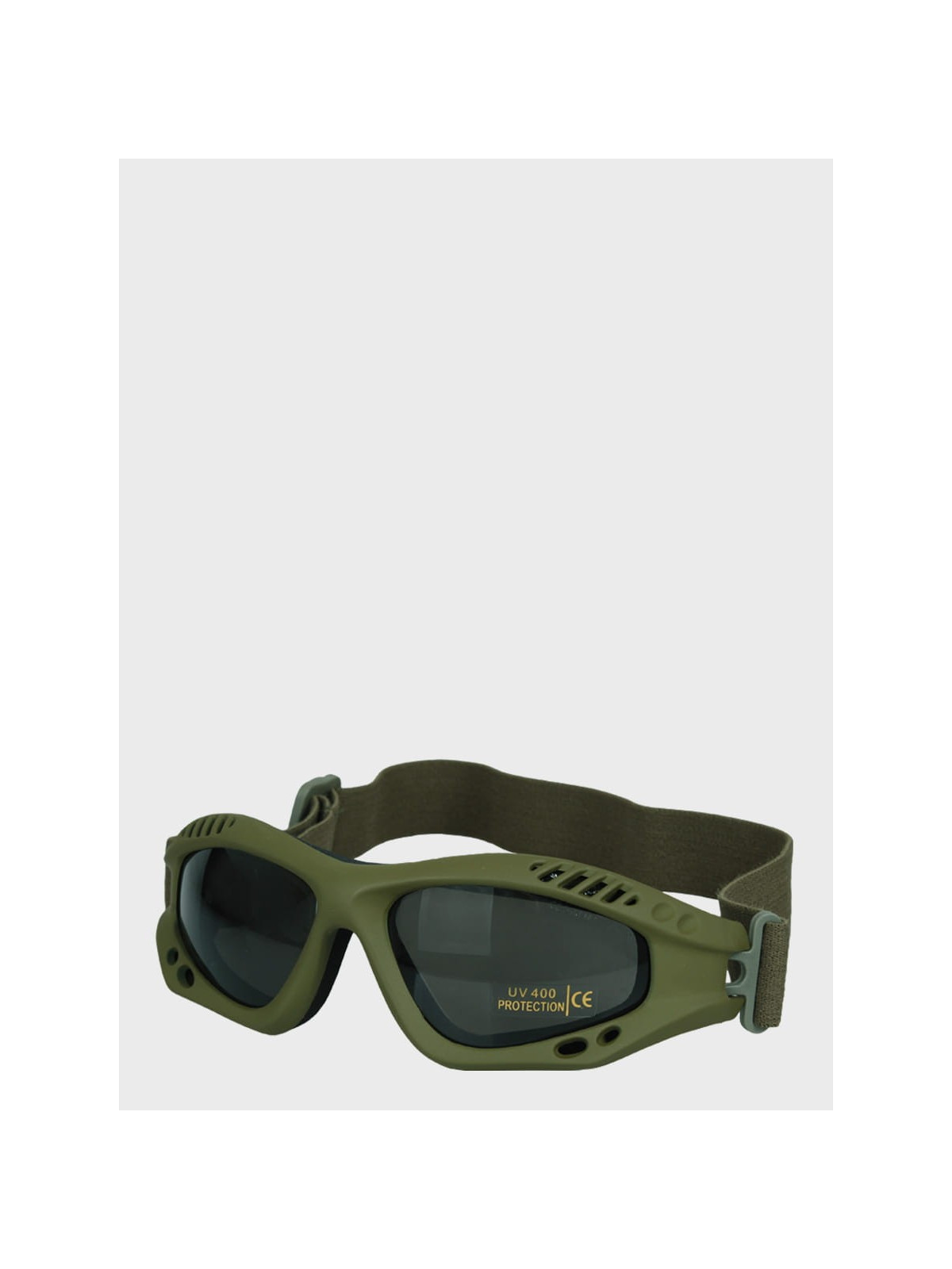 MIL-TEC OKULARY TAKTYCZNE COMMANDO SMOKE UV 400 OLIWKOWE