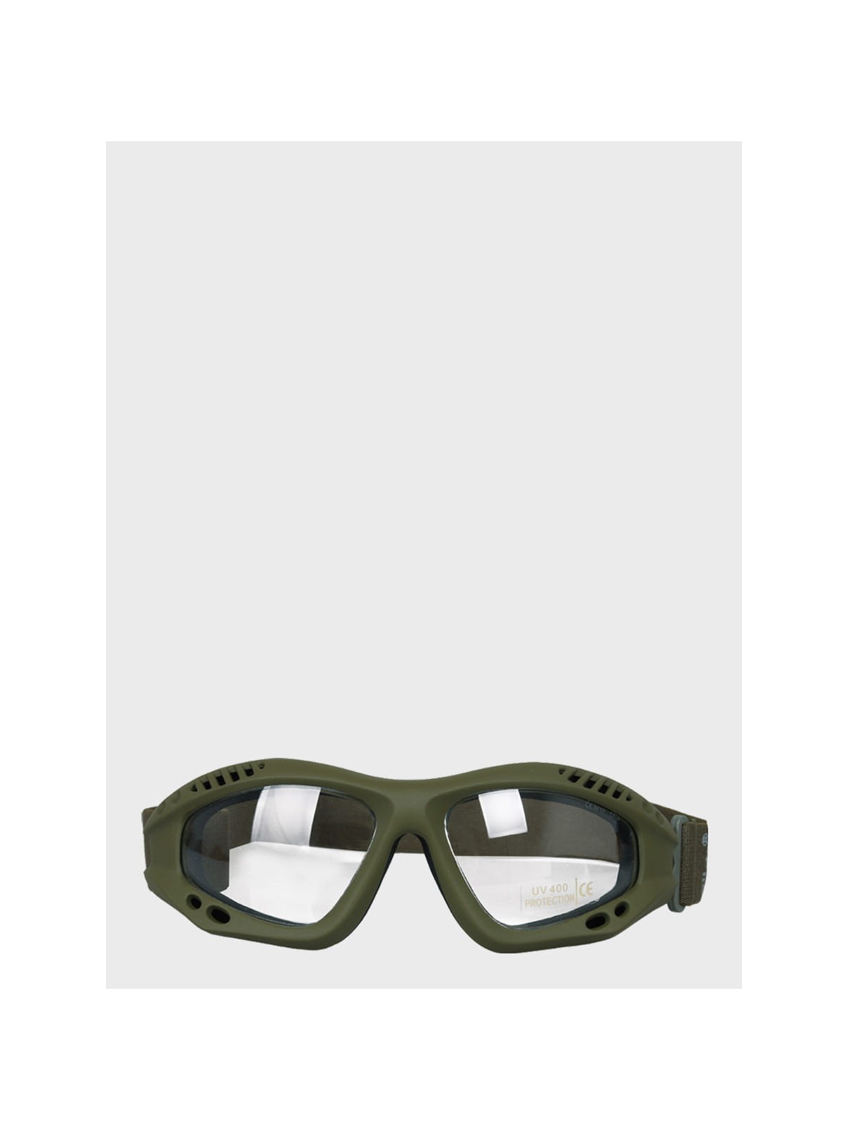 MIL-TEC OKULARY TAKTYCZNE COMMANDO CLEAR UV 400 OLIWKOWE