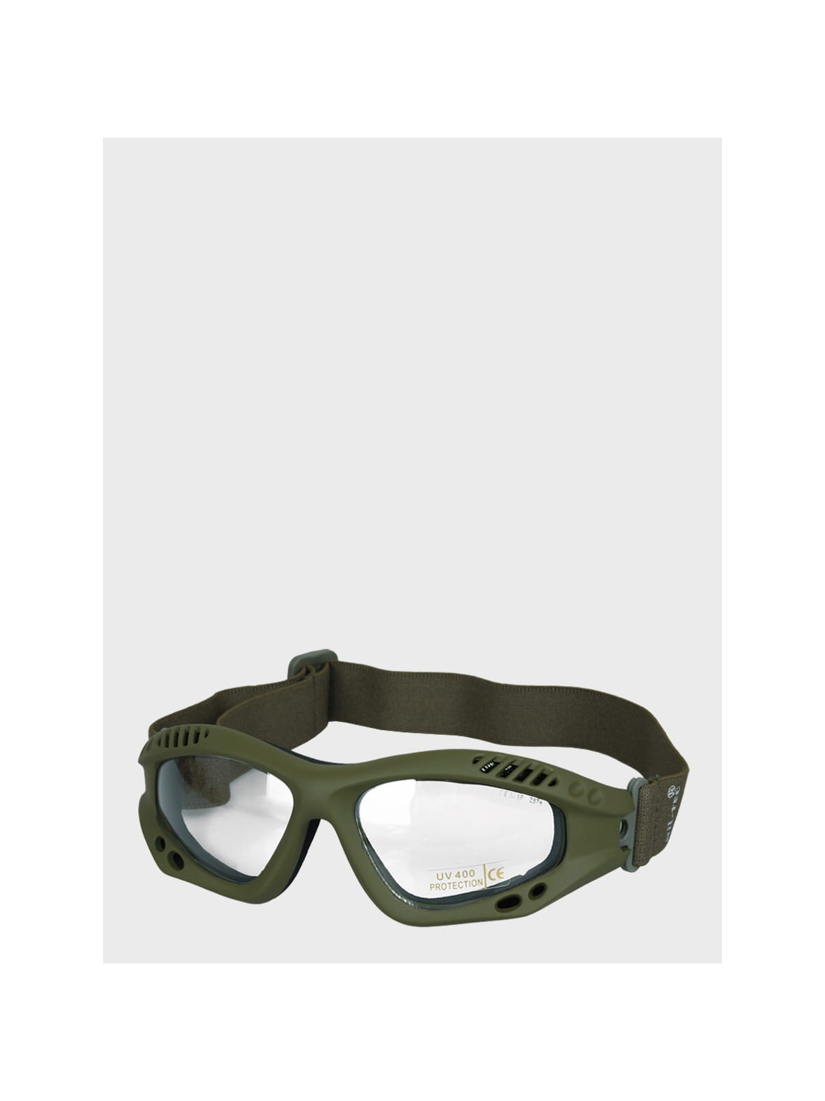 MIL-TEC OKULARY TAKTYCZNE COMMANDO CLEAR UV 400 OLIWKOWE