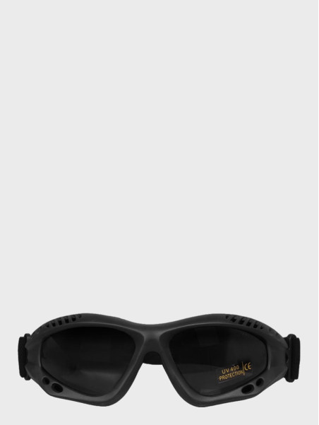 MIL-TEC OKULARY TAKTYCZNE COMMANDO SMOKE UV 400 CZARNE