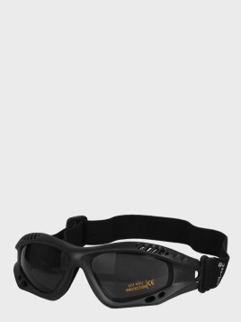 MIL-TEC OKULARY TAKTYCZNE COMMANDO SMOKE UV 400 CZARNE