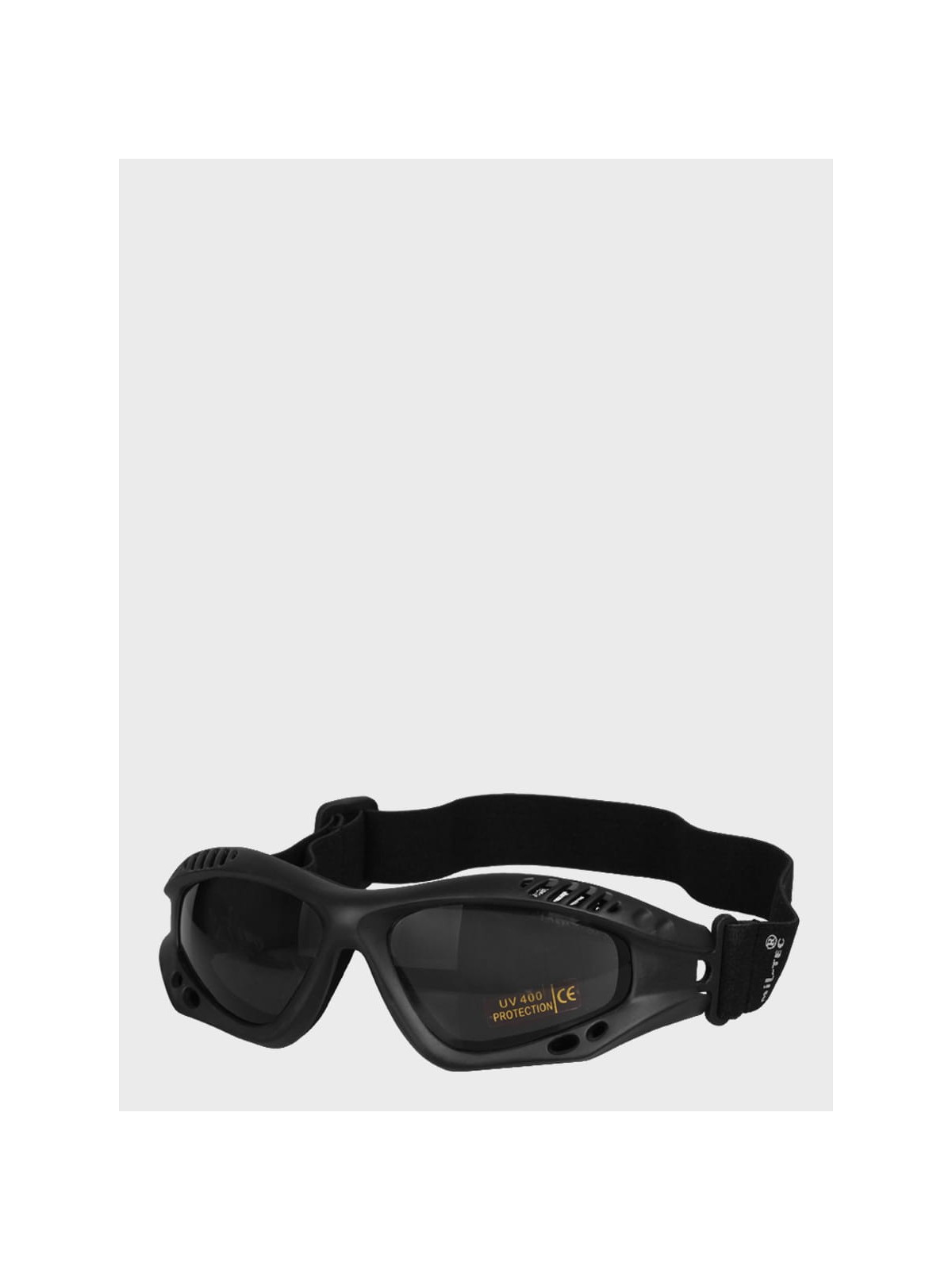MIL-TEC OKULARY TAKTYCZNE COMMANDO SMOKE UV 400 CZARNE