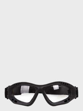 MIL-TEC OKULARY TAKTYCZNE COMMANDO CLEAR UV 400 CZARNE