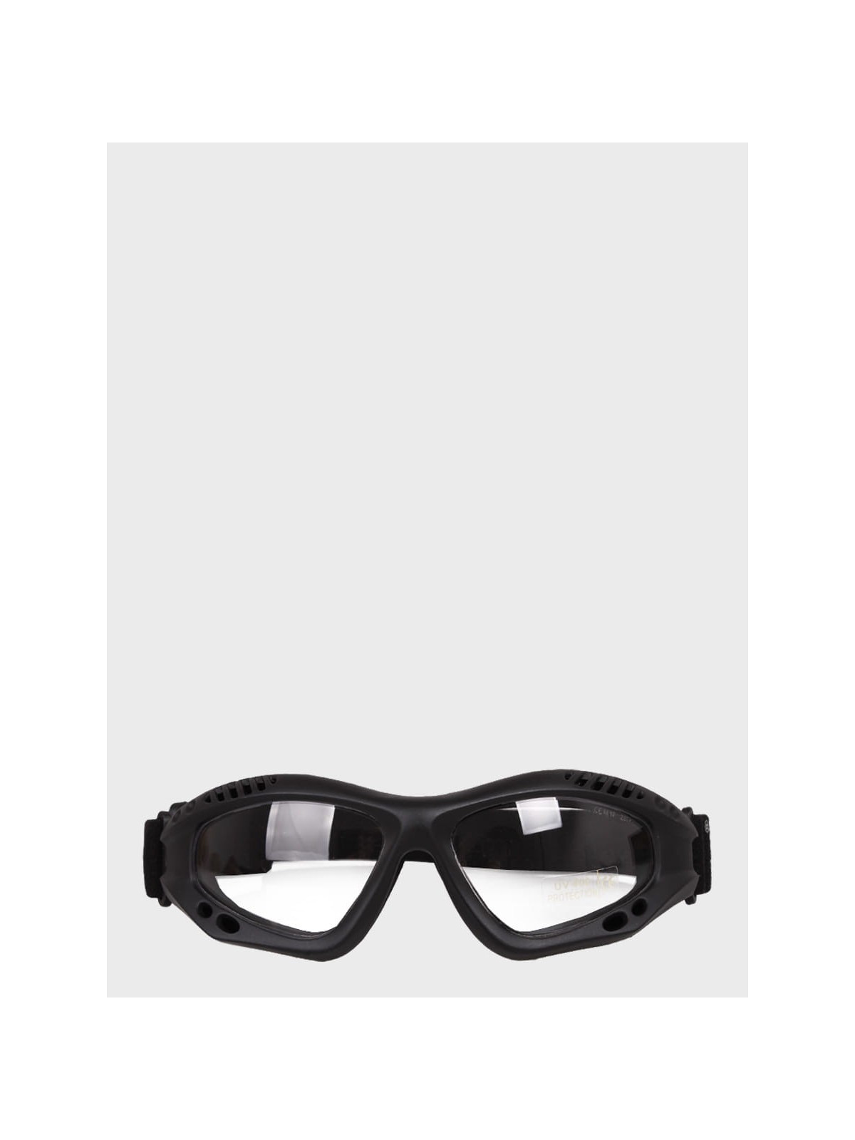 MIL-TEC OKULARY TAKTYCZNE COMMANDO CLEAR UV 400 CZARNE