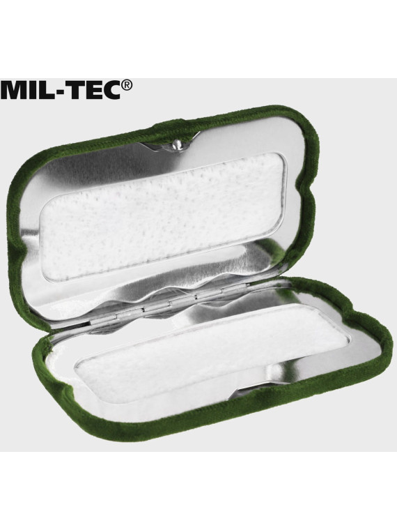 MIL-TEC OGRZEWACZ DO RĄK WĘGLOWY KIESZONKOWY ETUI ZIELONY