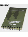 MIL-TEC NOTES WODOODPORNY NOTATNIK BLOK MELDUNKOWY 7,5x13 cm