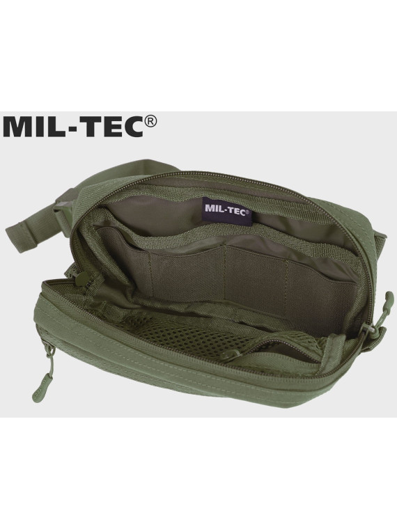 MIL-TEC NERKA FANNY PACK TORBA BIODROWA MOLLE DARK OLIWKOWY