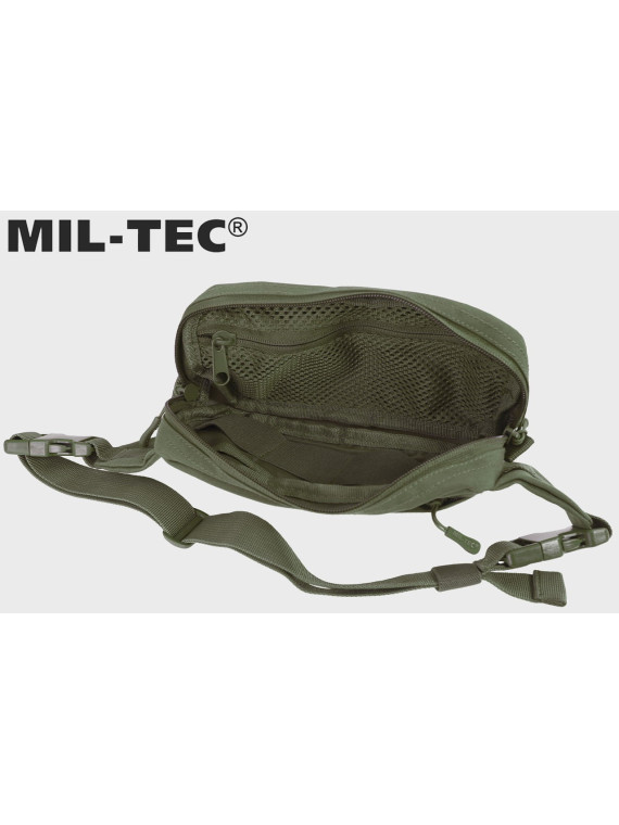 MIL-TEC NERKA FANNY PACK TORBA BIODROWA MOLLE DARK OLIWKOWY