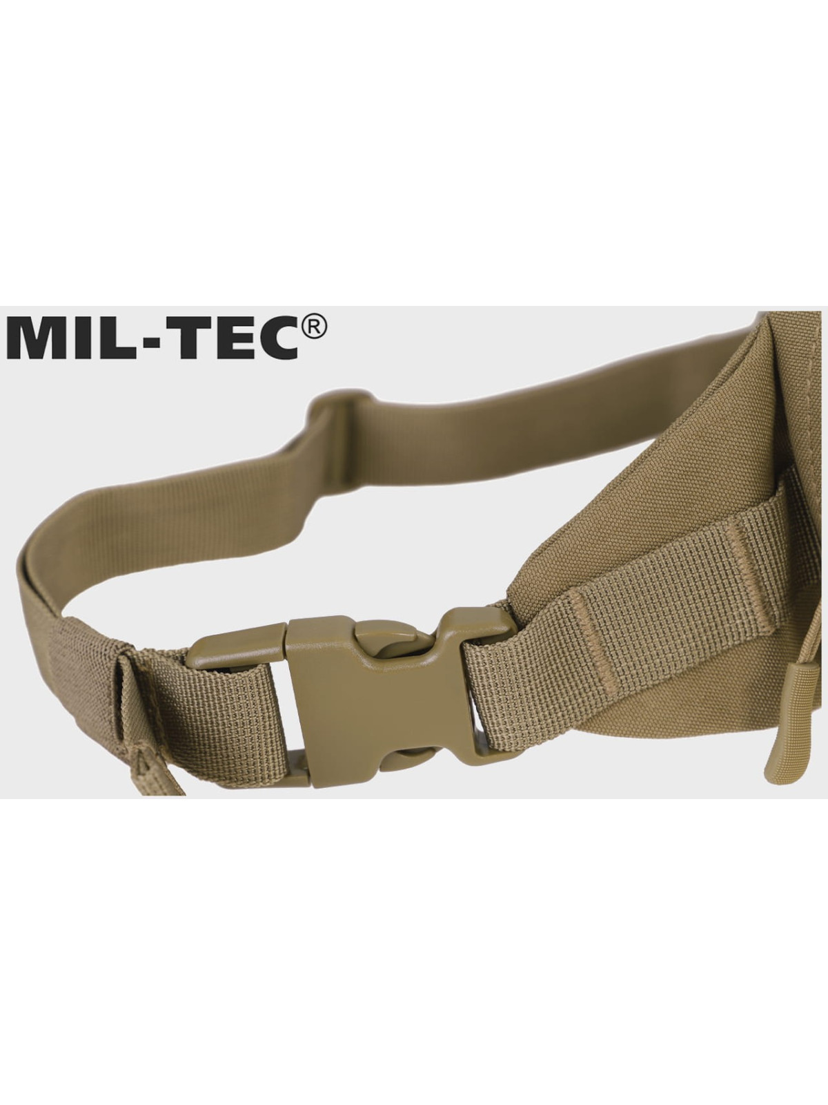 MIL-TEC NERKA FANNY PACK TORBA BIODROWA MOLLE DARK COYOTE