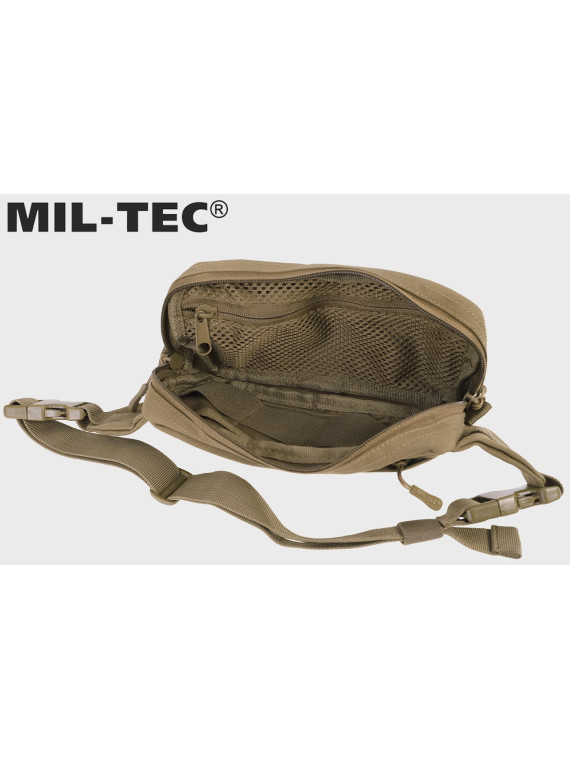 MIL-TEC NERKA FANNY PACK TORBA BIODROWA MOLLE DARK COYOTE