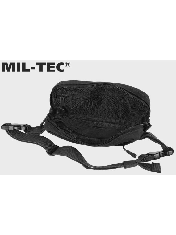 MIL-TEC NERKA FANNY PACK TORBA BIODROWA MOLLE CZARNA