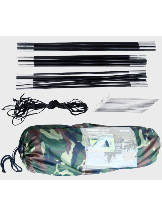 MIL-TEC NAMIOT MILITARNY WODOODPORNY 1 OSOBOWY RECOM WOODLAND