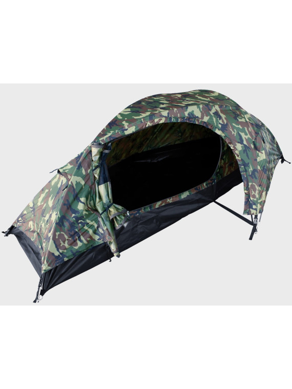 MIL-TEC NAMIOT MILITARNY WODOODPORNY 1 OSOBOWY RECOM WOODLAND