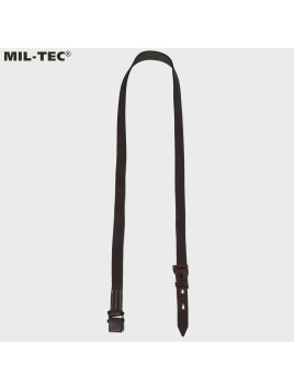 MIL-TEC PAS NOŚNY DO MAUSER 98k SKÓRZANY 120CM BRĄZOWY