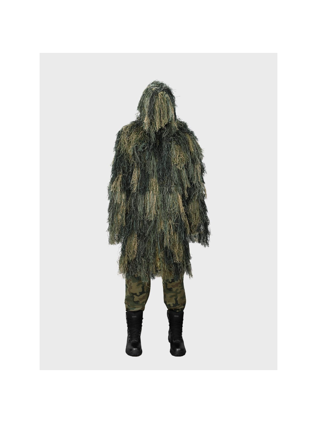 MIL-TEC STRÓJ MASKUJĄCY PARKA GHILLIE PRO ANTI FIRE 3 WOODLAND