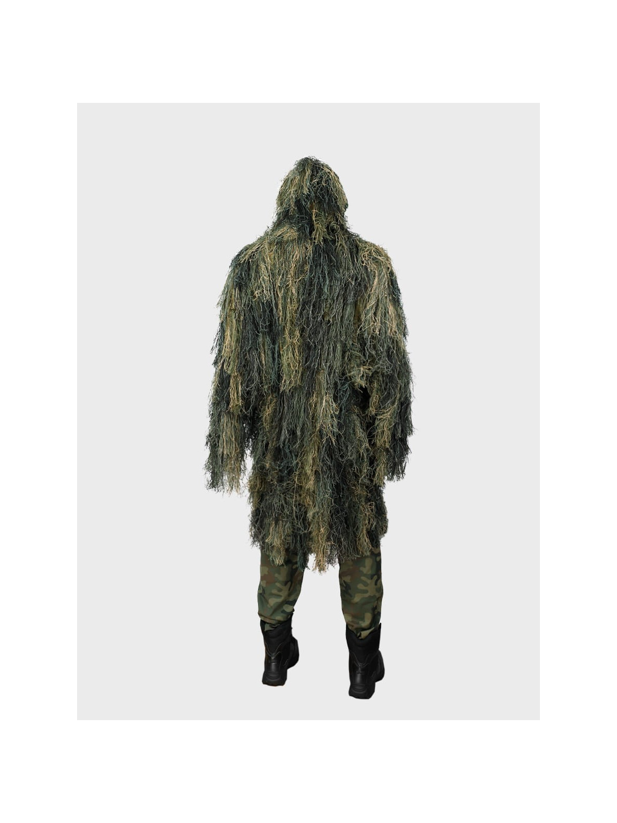 MIL-TEC STRÓJ MASKUJĄCY PARKA GHILLIE PRO ANTI FIRE 2 WOODLAND