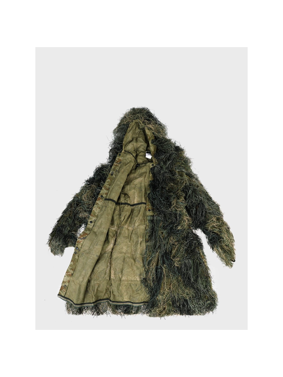 MIL-TEC STRÓJ MASKUJĄCY PARKA GHILLIE PRO ANTI FIRE 2 WOODLAND