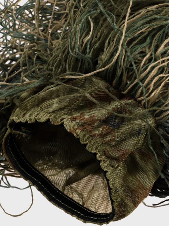 MIL-TEC STRÓJ MASKUJĄCY PARKA GHILLIE PRO ANTI FIRE 2 WOODLAND