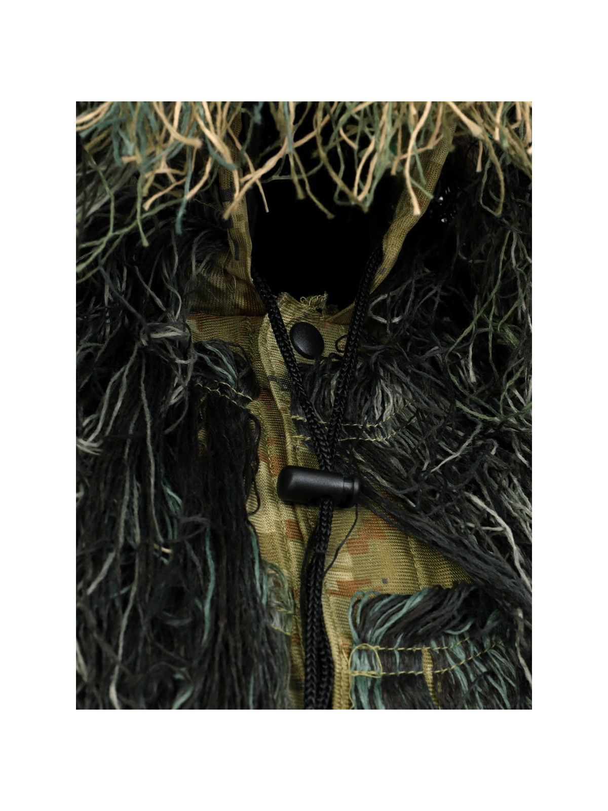 MIL-TEC STRÓJ MASKUJĄCY PARKA GHILLIE PRO ANTI FIRE 2 WOODLAND