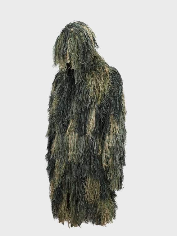 MIL-TEC STRÓJ MASKUJĄCY PARKA GHILLIE PRO ANTI FIRE 2 WOODLAND