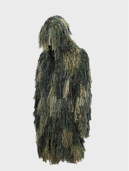 MIL-TEC STRÓJ MASKUJĄCY PARKA GHILLIE PRO ANTI FIRE 2 WOODLAND
