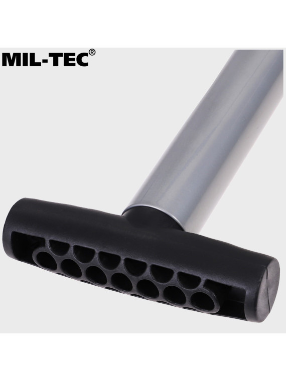 MIL-TEC ŁOPATA DO ŚNIEGU SKŁADANA ALUMINIOWA LEKKA POMARAŃCZOWA