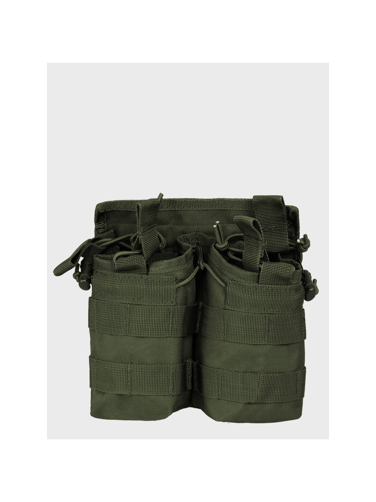 MIL-TEC ŁADOWNICA NA 4 MAGAZYNKI AK-47 OPEN OLIWKOWY
