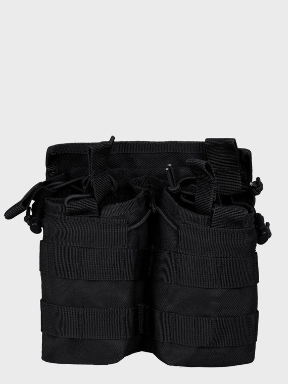MIL-TEC ŁADOWNICA NA 4 MAGAZYNKI AK-47 OPEN CZARNY