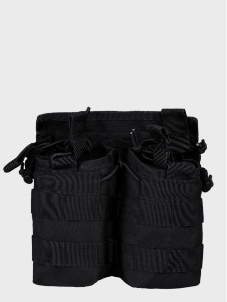 MIL-TEC ŁADOWNICA NA 4 MAGAZYNKI AK-47 OPEN CZARNY