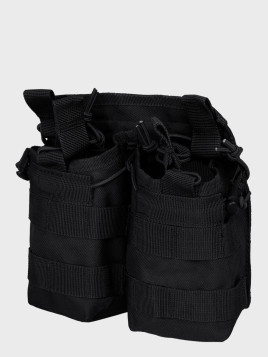 MIL-TEC ŁADOWNICA NA 4 MAGAZYNKI AK-47 OPEN CZARNY