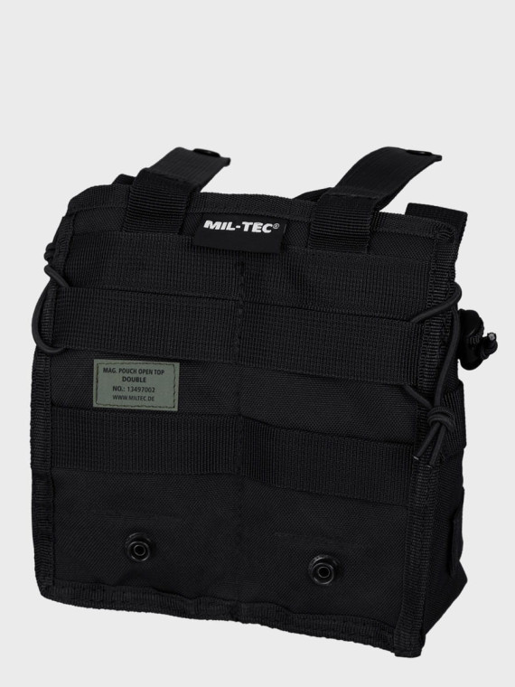 MIL-TEC ŁADOWNICA NA 4 MAGAZYNKI AK-47 OPEN CZARNY