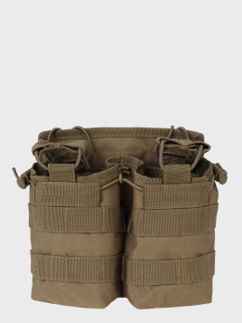 MIL-TEC ŁADOWNICA NA 4 MAGAZYNKI AK-47 OPEN COYOTE
