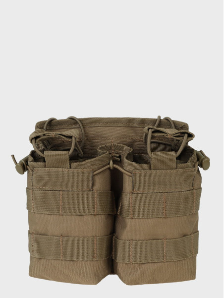 MIL-TEC ŁADOWNICA NA 4 MAGAZYNKI AK-47 OPEN COYOTE
