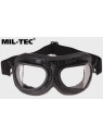 MIL-TEC LOTNICZE GOGLE PILOTA RAF REPLIKA CZARNE