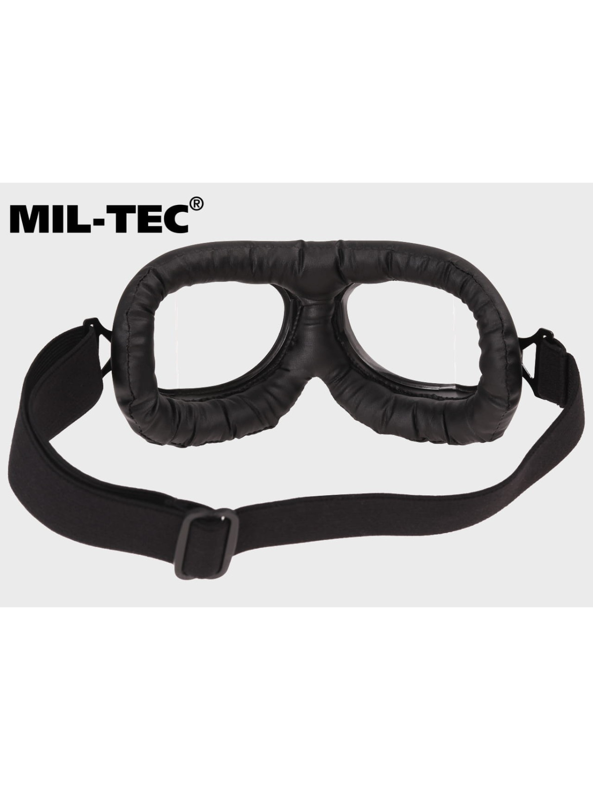 MIL-TEC LOTNICZE GOGLE PILOTA RAF REPLIKA CZARNE