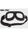 MIL-TEC LOTNICZE GOGLE PILOTA RAF REPLIKA CZARNE