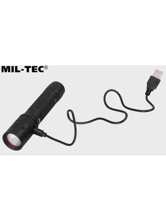 MIL-TEC LATARKA TAKTYCZNA OPERATOR MT1R 500LM CZARNA