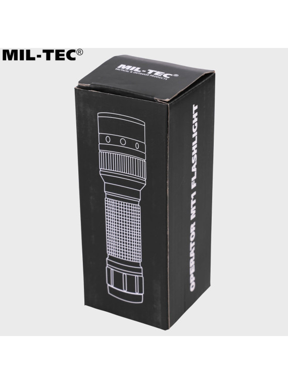 MIL-TEC LATARKA TAKTYCZNA OPERATOR MT1 350LM CZARNA