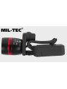 MIL-TEC LATARKA NA CZAPKĘ Z DASZKIEM 150LM CZOŁÓWKA Z ZOOM CZARNA