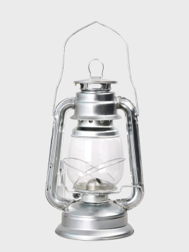 MIL-TEC LAMPA NAFTOWA Z UCHWYTEM 28CM STAL OCYNKOWANA