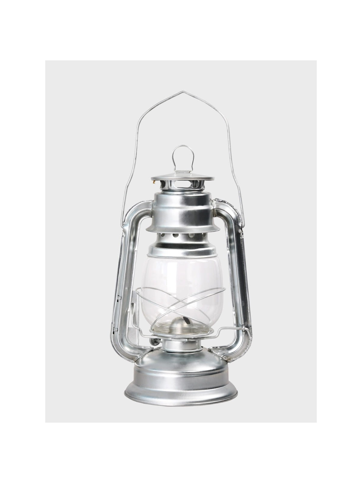 MIL-TEC LAMPA NAFTOWA Z UCHWYTEM 28CM STAL OCYNKOWANA
