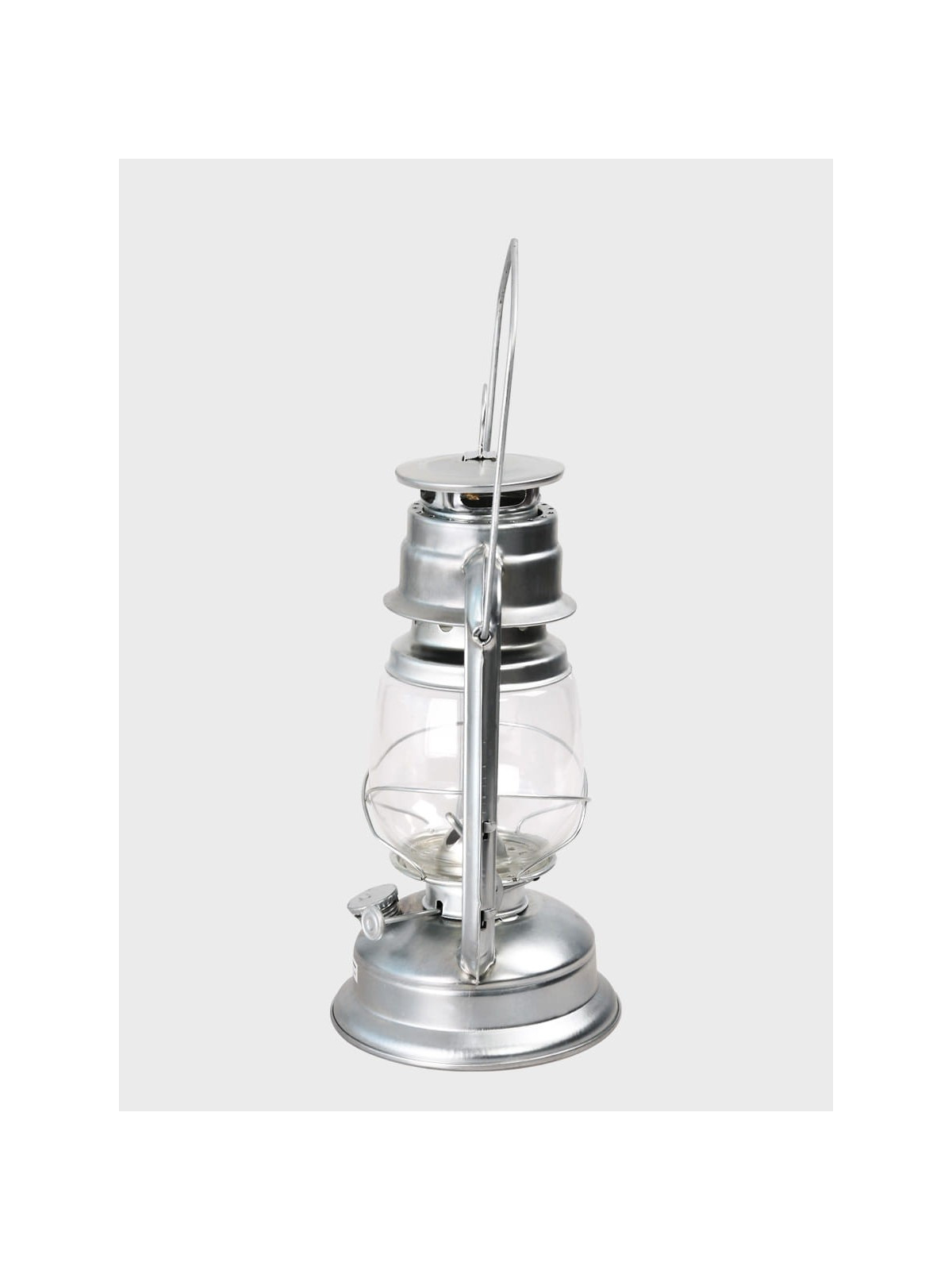 MIL-TEC LAMPA NAFTOWA Z UCHWYTEM 28CM STAL OCYNKOWANA