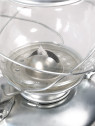 MIL-TEC LAMPA NAFTOWA Z UCHWYTEM 28CM STAL OCYNKOWANA